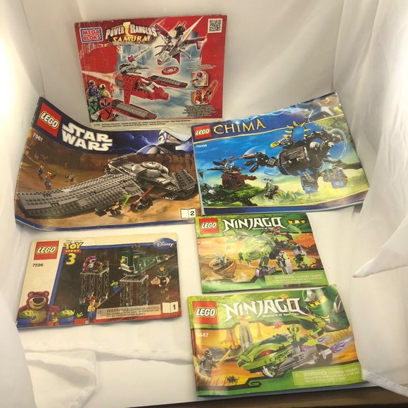 Lot of 5 Lego Manuals/books - Picture 7 of 7